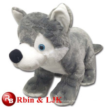 custom high quality toy plush wholesale husky animal plush toy